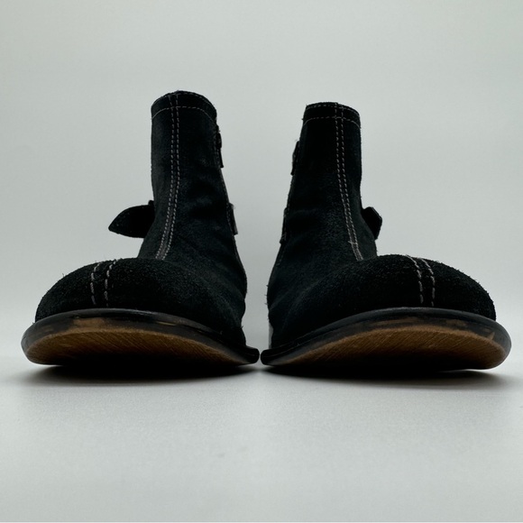 Red Tape “Cyril” Black Suede Boots Size 10 - Picture 2 of 12